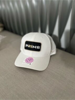 New, Nike Coach Prime White Mesh Back Trucker SnapBack